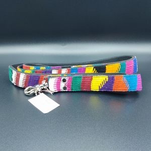 Handmade Dog Leash Made in Guatemala Multicolor 6'